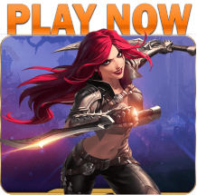 red-haired female warrior game character in inz9 online casino singapore
